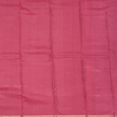 Onion Pink Zariwork Pure Silk Saree