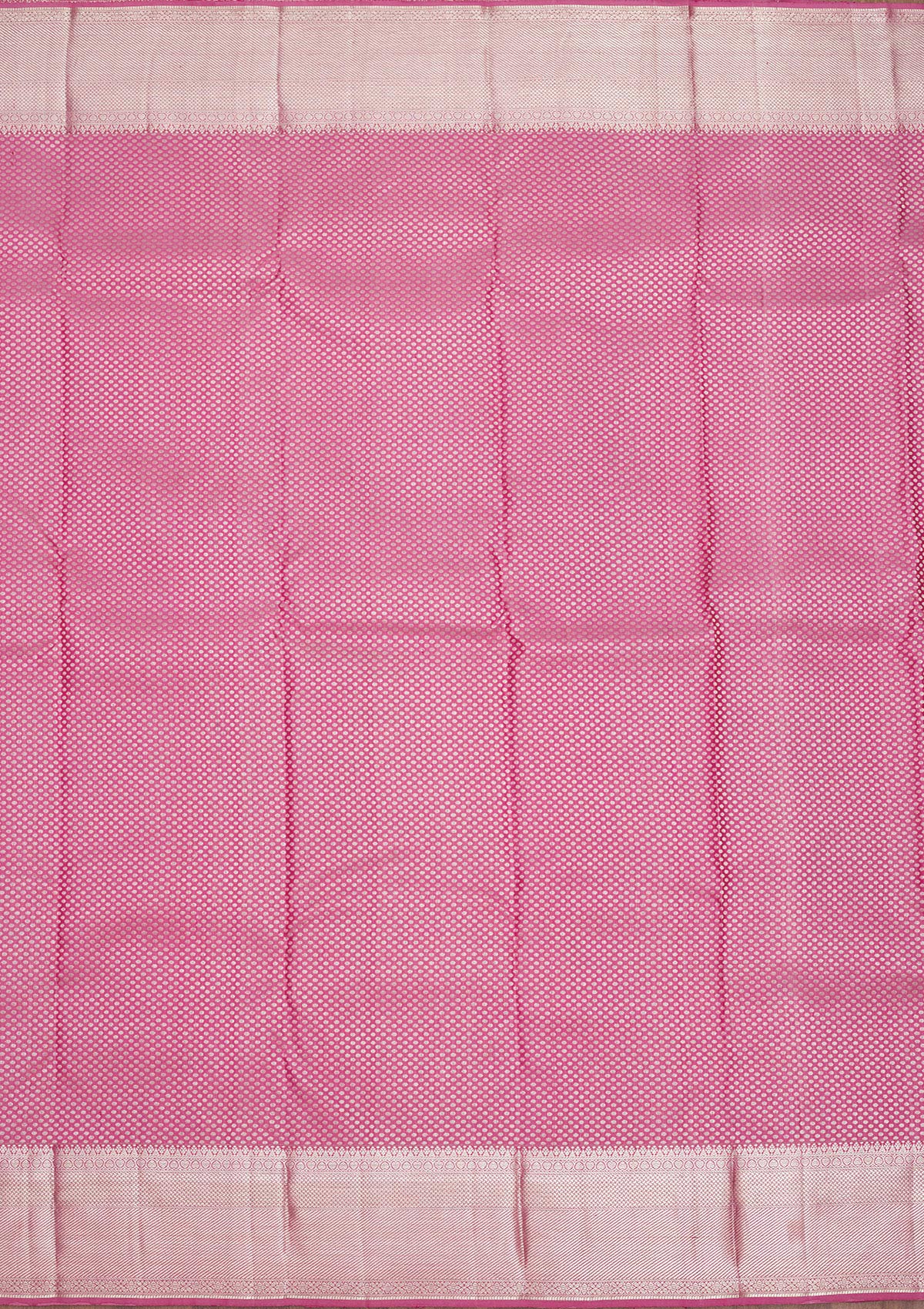Onion Pink Zariwork Pure Silk Saree