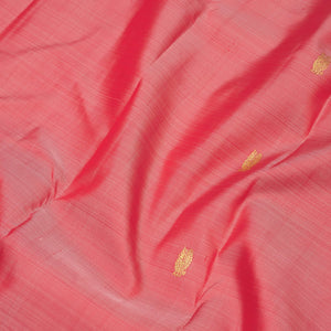 Onion Pink Zariwork Pure Silk Saree