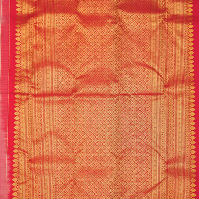Onion Pink Zariwork Pure Silk Saree