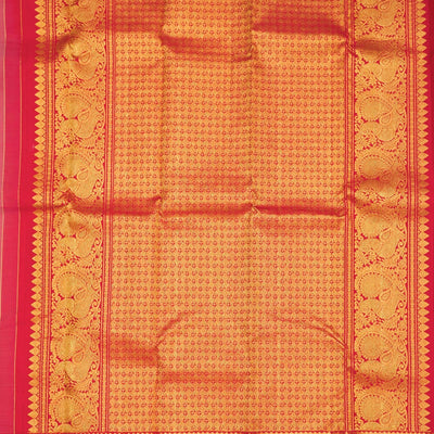 Onion Pink Zariwork Pure Silk Saree