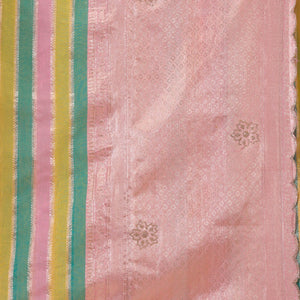 Onion Pink Zariwork Tissue Saree
