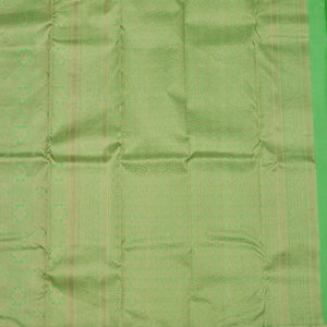 Parrot Green Zariwork Pure Silk Saree