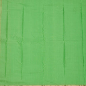 Parrot Green Zariwork Pure Silk Saree