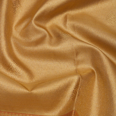 Peach Zariwork Pure Silk Saree