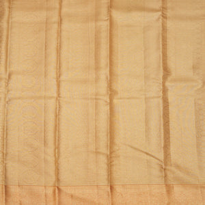 Peach Zariwork Pure Silk Saree
