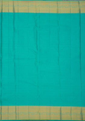 Peach Zariwork Pure Silk Saree
