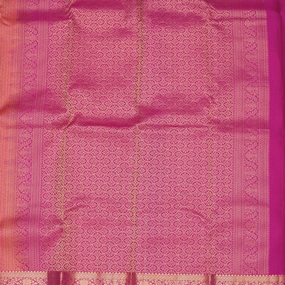 Peach Zariwork Pure Silk Saree