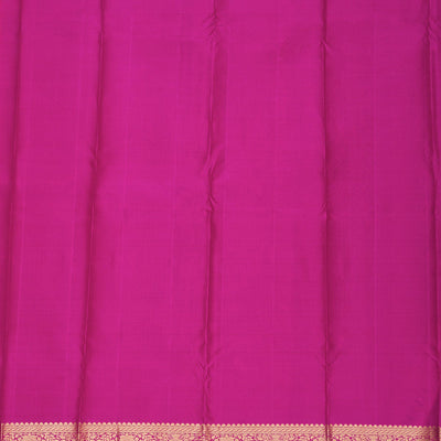 Peach Zariwork Pure Silk Saree