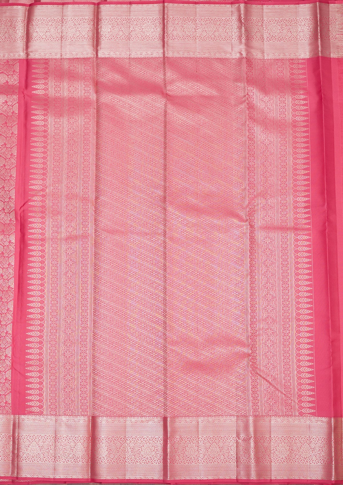 Pink Zariwork Pure Silk Saree