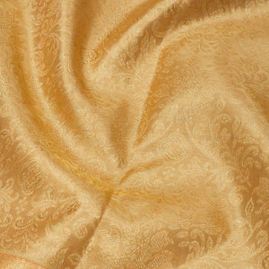 Peach Zariwork Pure Silk Saree