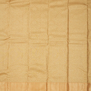Peach Zariwork Pure Silk Saree