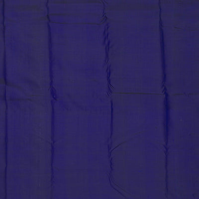 Peacock Blue Zariwork Pure Silk Saree