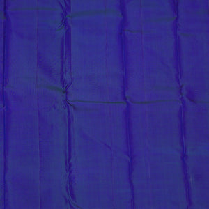 Peacock Blue Zariwork Pure Silk Saree