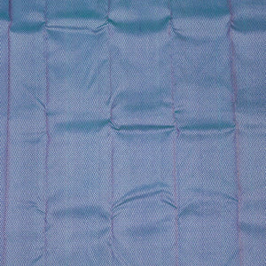 Peacock Blue Zariwork Pure Silk Saree