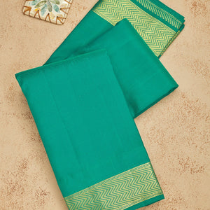Green Zariwork Pure Silk Saree