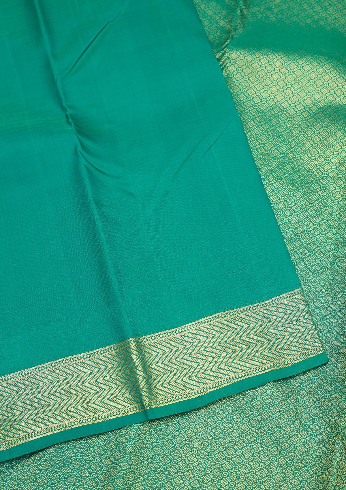 Green Zariwork Pure Silk Saree