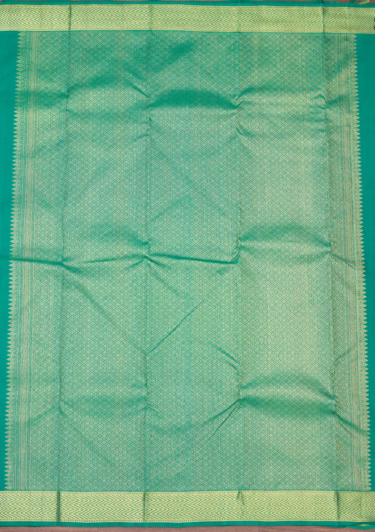 Green Zariwork Pure Silk Saree