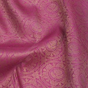 Pink Zariwork Pure Silk Saree