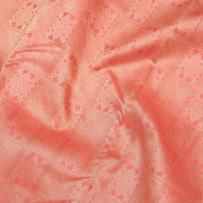 Pink Zariwork Pure Silk Saree