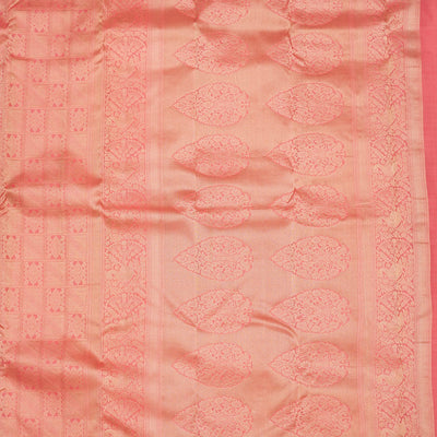 Pink Zariwork Pure Silk Saree