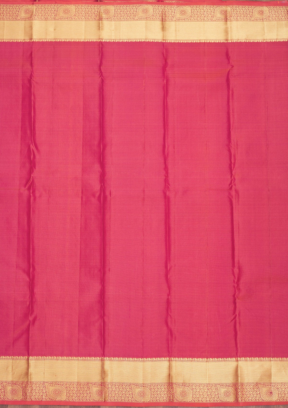 Pink Zariwork Pure Silk Saree