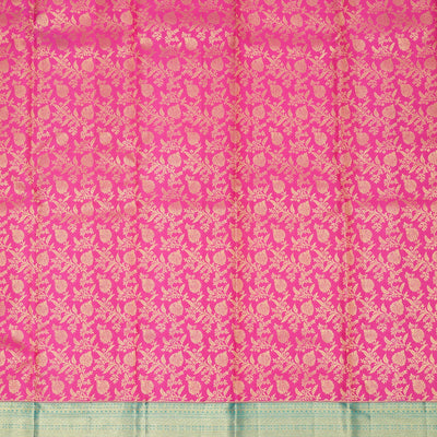 Pink Zariwork Pure Silk Saree