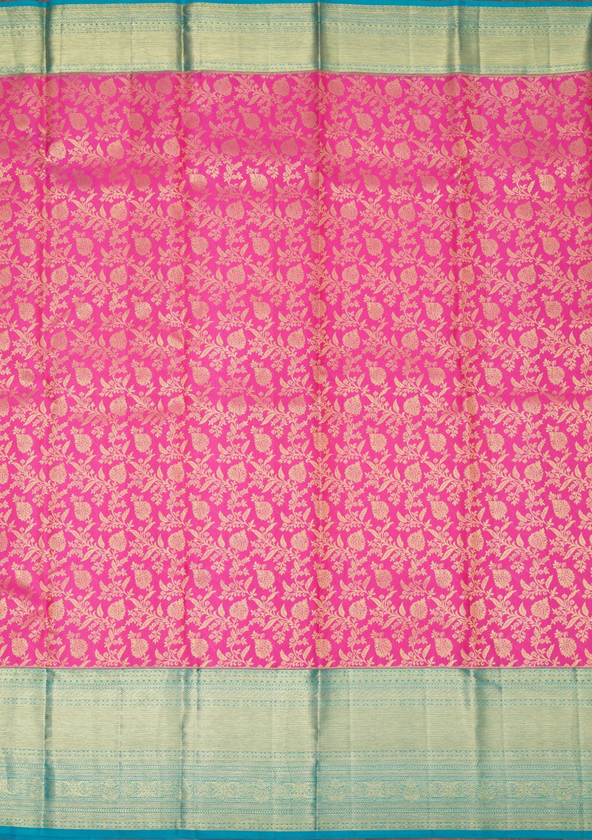 Pink Zariwork Pure Silk Saree