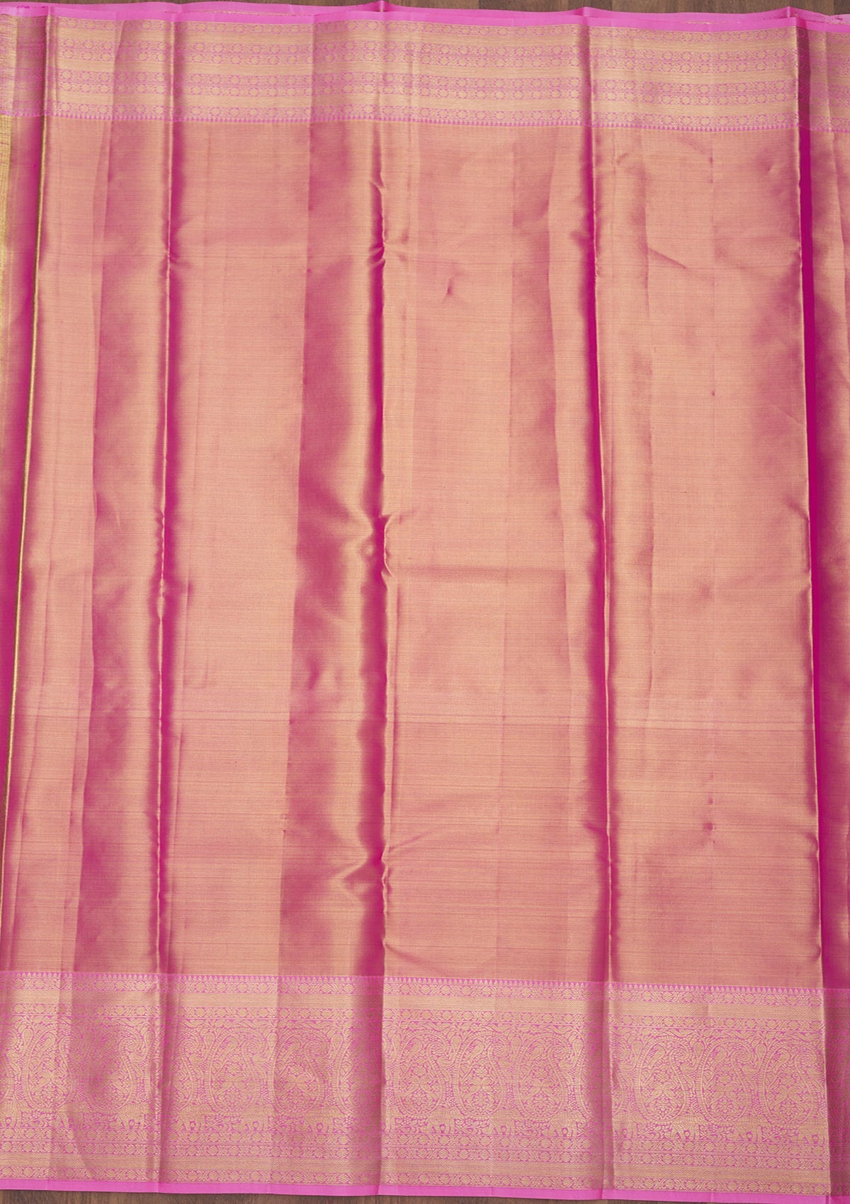 Pink Zariwork Pure Silk Saree