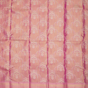 Pink Zariwork Pure Silk Saree
