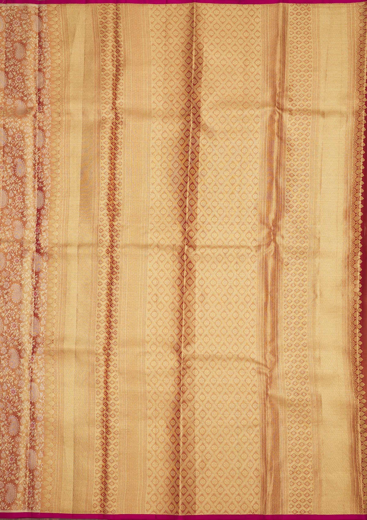 Pink Zariwork Pure Silk Saree