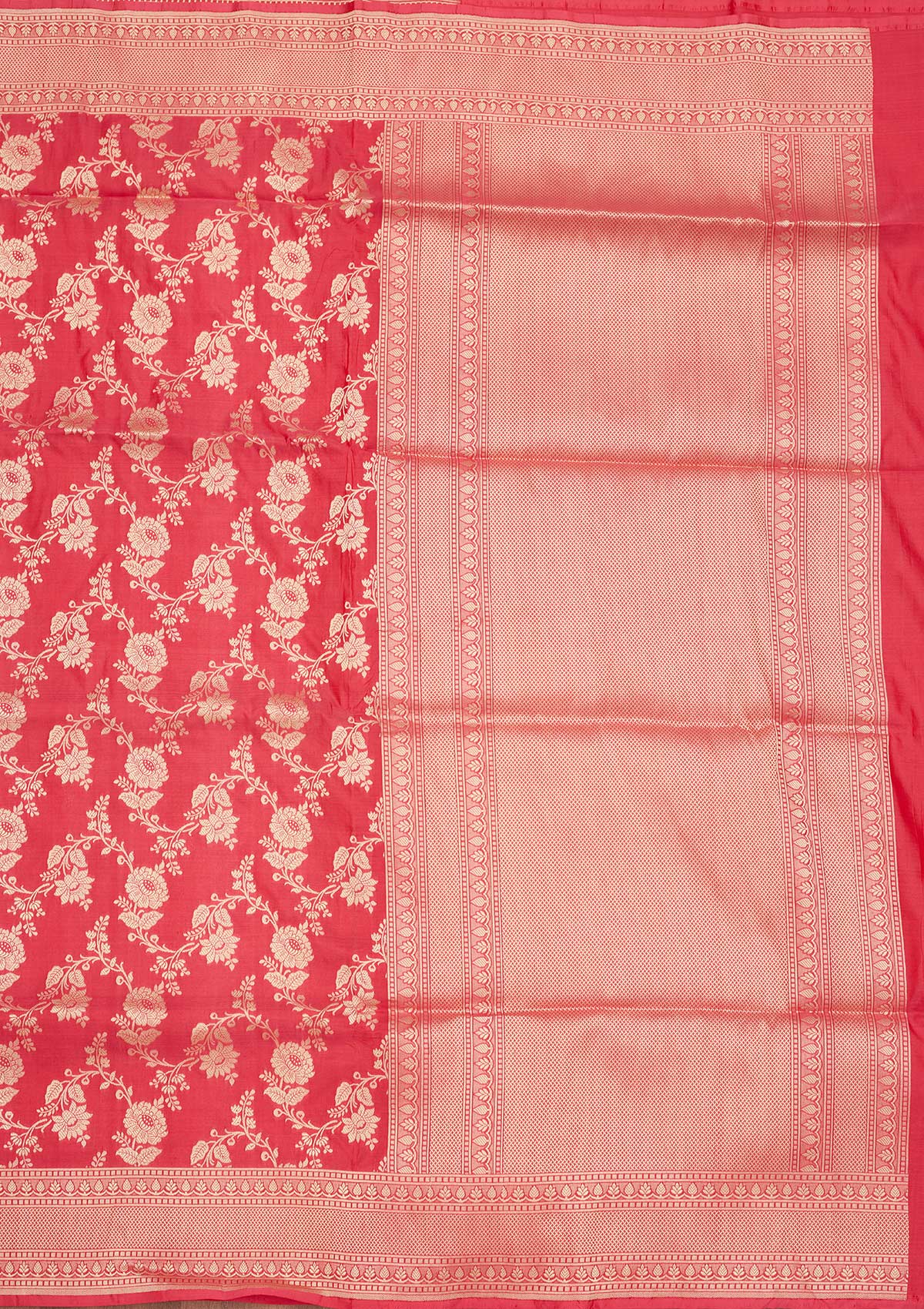 Pink Zariwork Pure Silk Saree