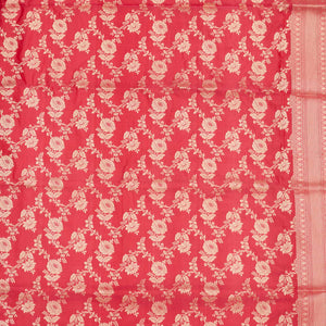 Pink Zariwork Pure Silk Saree