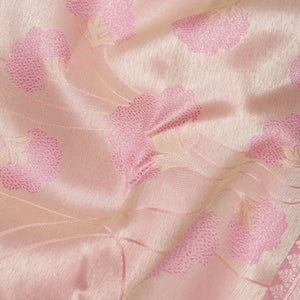 Pink Zariwork Pure Silk Saree