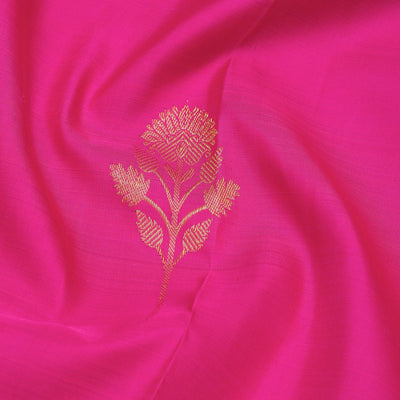 Pink Zariwork Pure Silk Saree