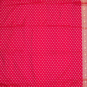Pink Zariwork Pure Silk Saree