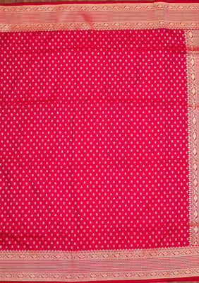 Pink Zariwork Pure Silk Saree