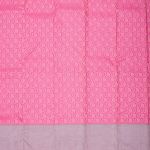 Pink Zariwork Pure Silk Saree
