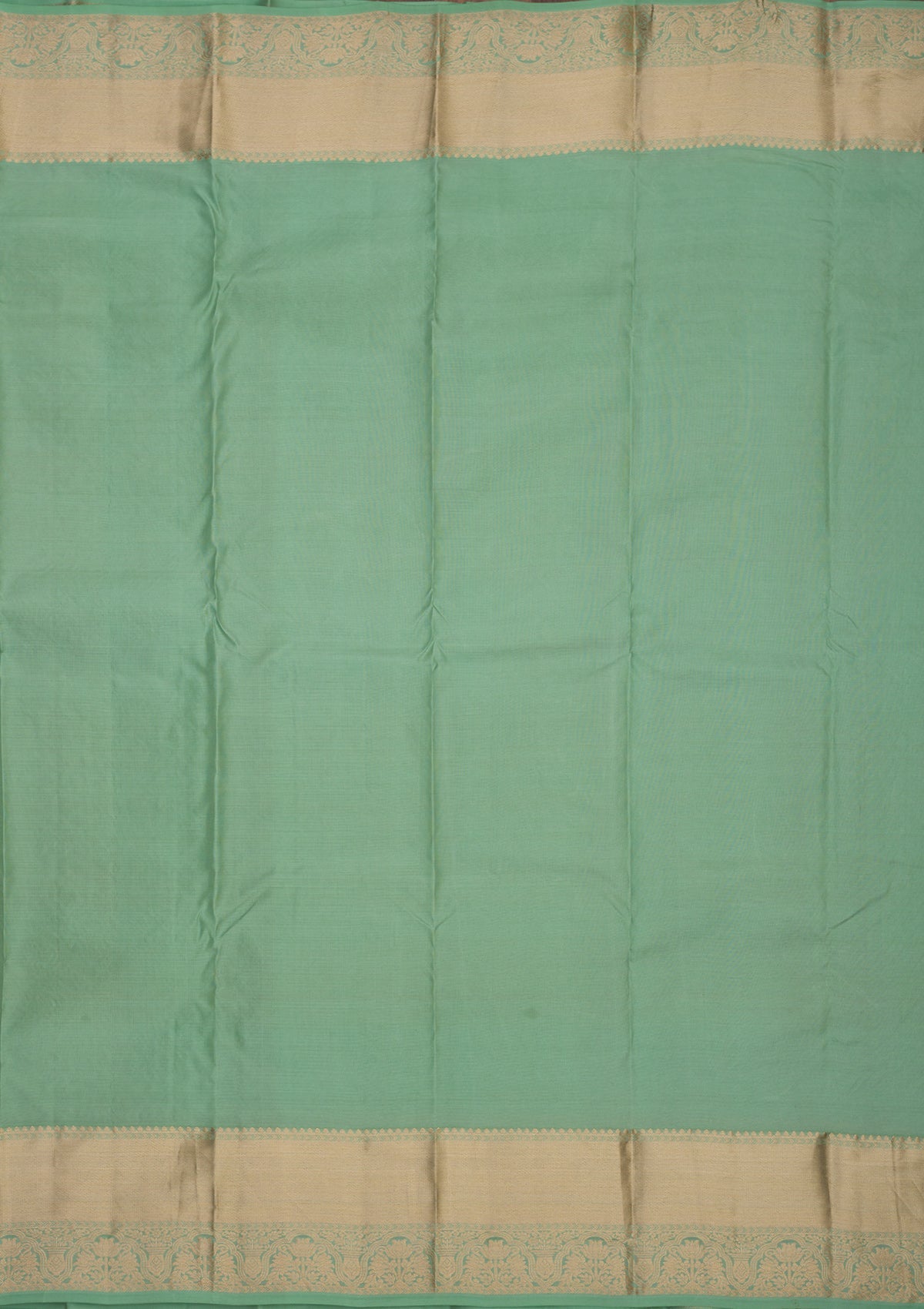 Pista Green Zariwork Pure Silk Saree