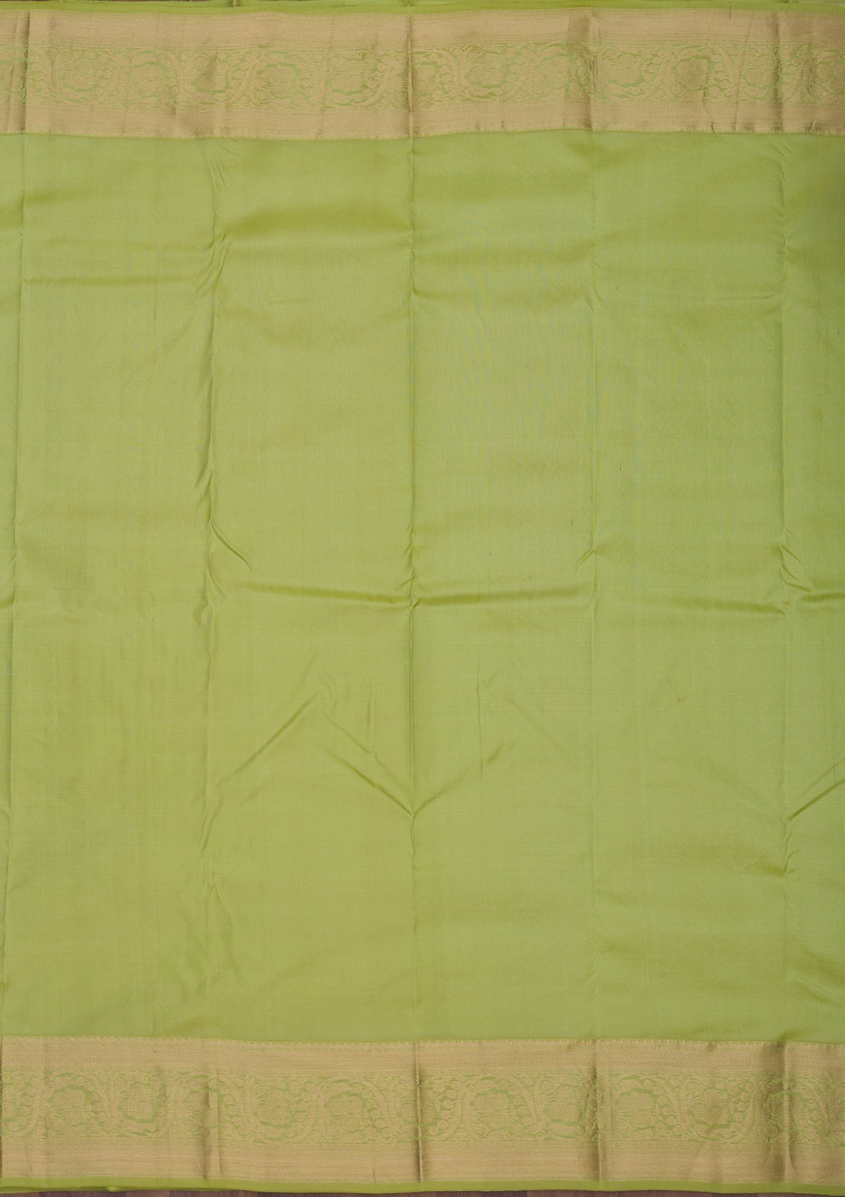 Pista Green Zariwork Pure Silk Saree