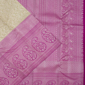 Pista Green Zariwork Pure Silk Saree