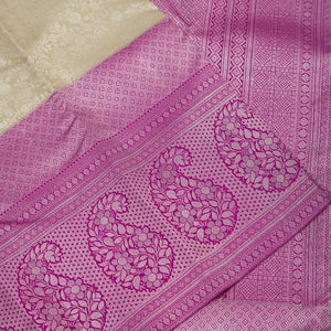 Pista Green Zariwork Pure Silk Saree