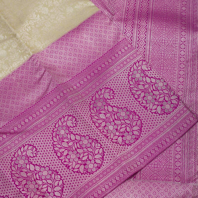 Pista Green Zariwork Pure Silk Saree