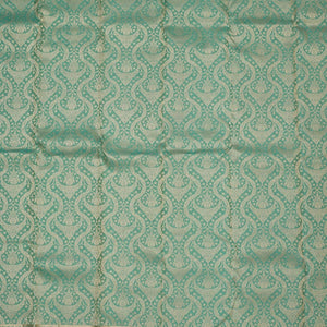 Pista Green Zariwork Pure Silk Saree