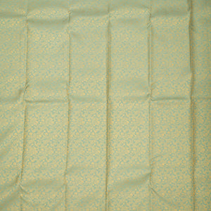 Pista Green Zariwork Pure Silk Saree