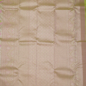 Pista Green Zariwork Pure Silk Saree