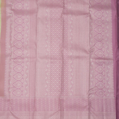 Pista Green Zariwork Pure Silk Saree