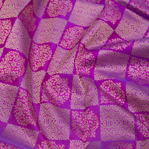 Purple Zariwork Pure Silk Saree