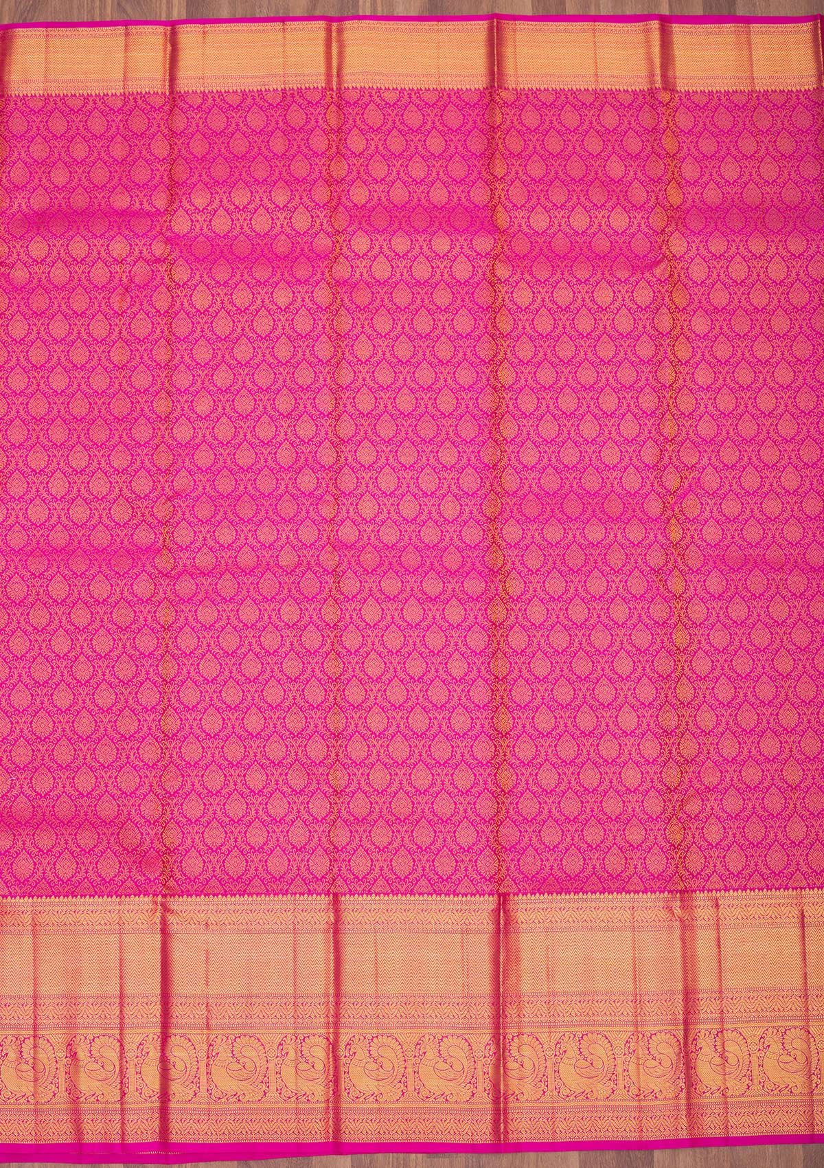 Purple Zariwork Pure Silk Saree
