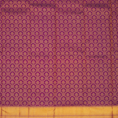 Purple Zariwork Pure Silk Saree